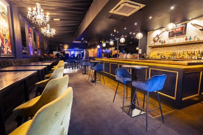 Spacious lounge area at our private party venue in Reading